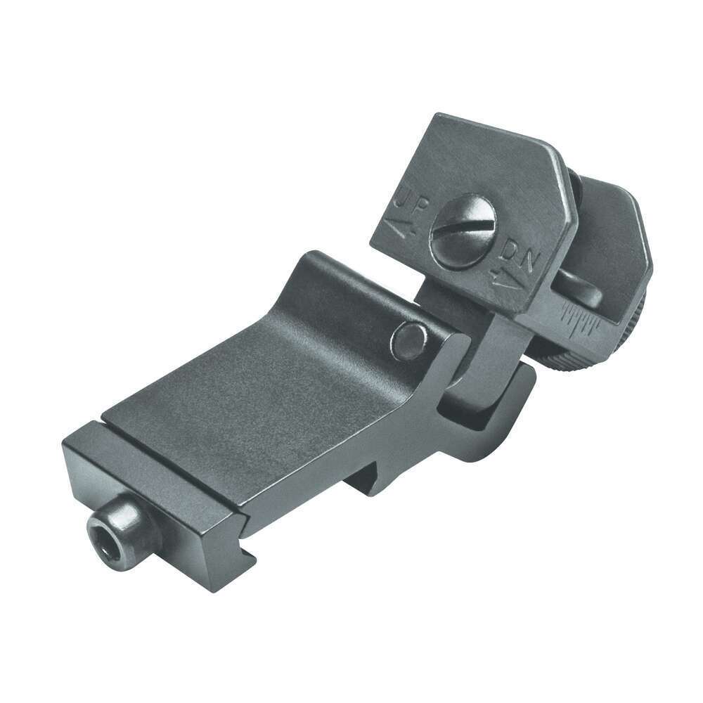 Scope Mounts NC Star Ready Series NcStar 45 DEGREE FOLDING REAR SIGHT • Model: Ready Series